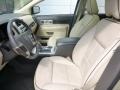 2010 Lincoln MKX Light Camel Interior Front Seat Photo