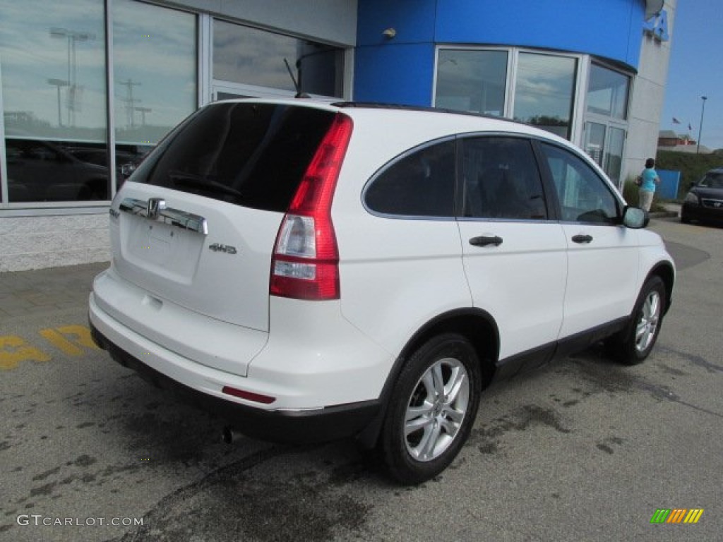 2011 CR-V EX 4WD - Taffeta White / Gray photo #9