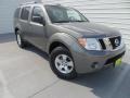 2008 Storm Gray Nissan Pathfinder LE  photo #2