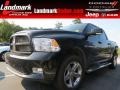 2011 Brilliant Black Crystal Pearl Dodge Ram 1500 Big Horn Crew Cab  photo #1