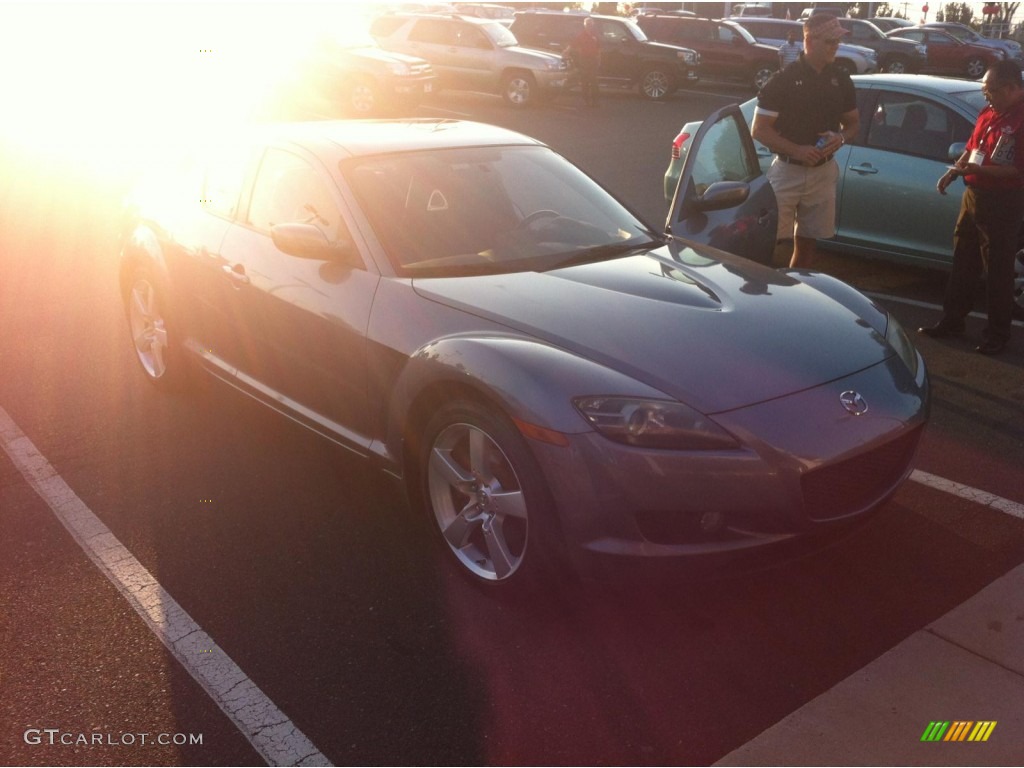 2004 RX-8  - Titanium Gray Metallic / Black photo #2