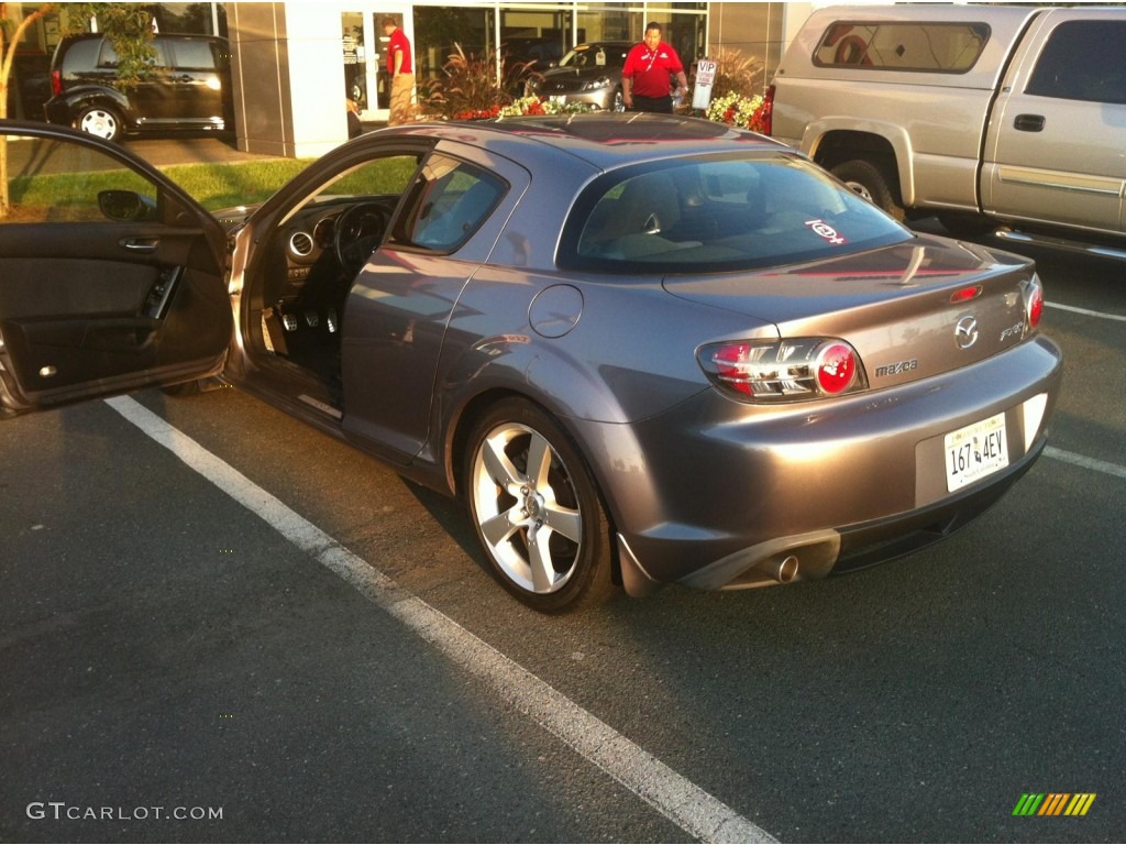 2004 RX-8  - Titanium Gray Metallic / Black photo #3