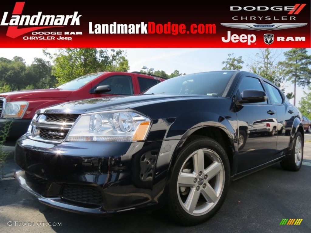 2012 Avenger SXT - Blackberry Pearl / Black photo #1