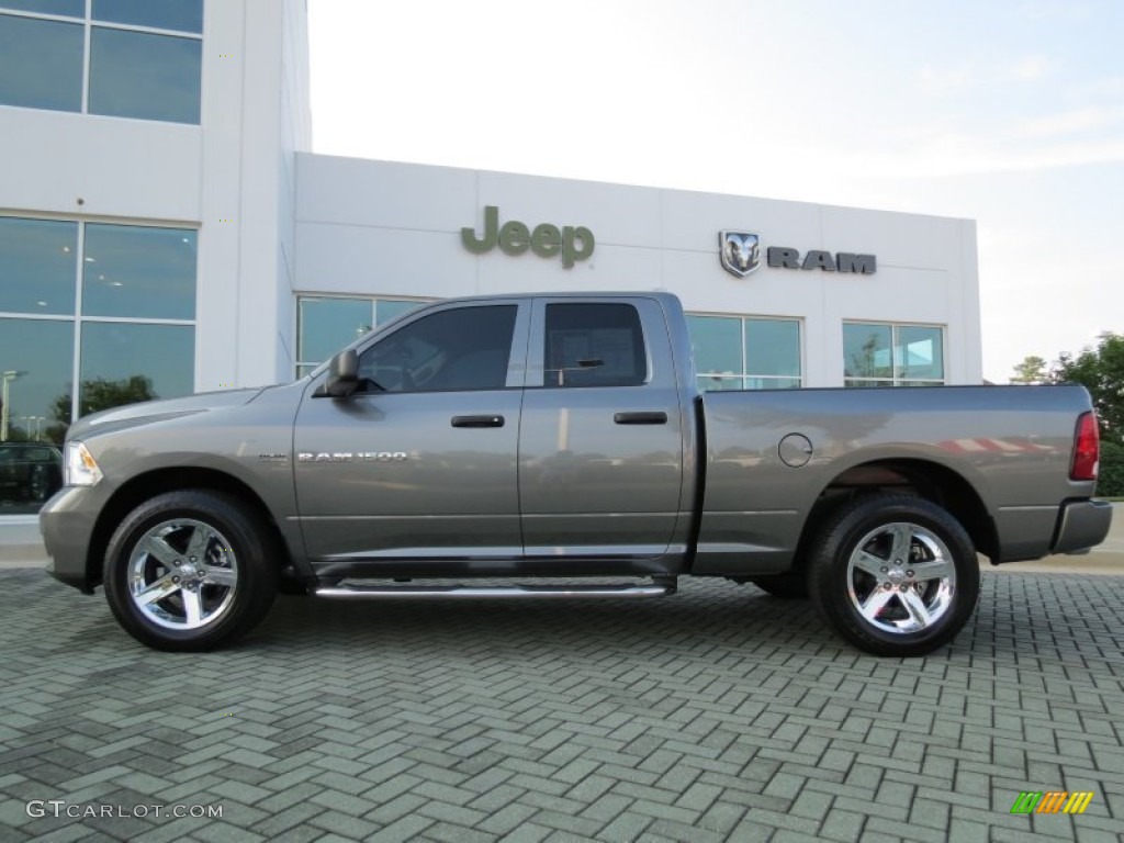 Mineral Gray Metallic 2012 Dodge Ram 1500 Express Quad Cab Exterior Photo #85344236