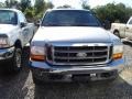 2001 Silver Metallic Ford F250 Super Duty XLT Super Crew 4x4  photo #2