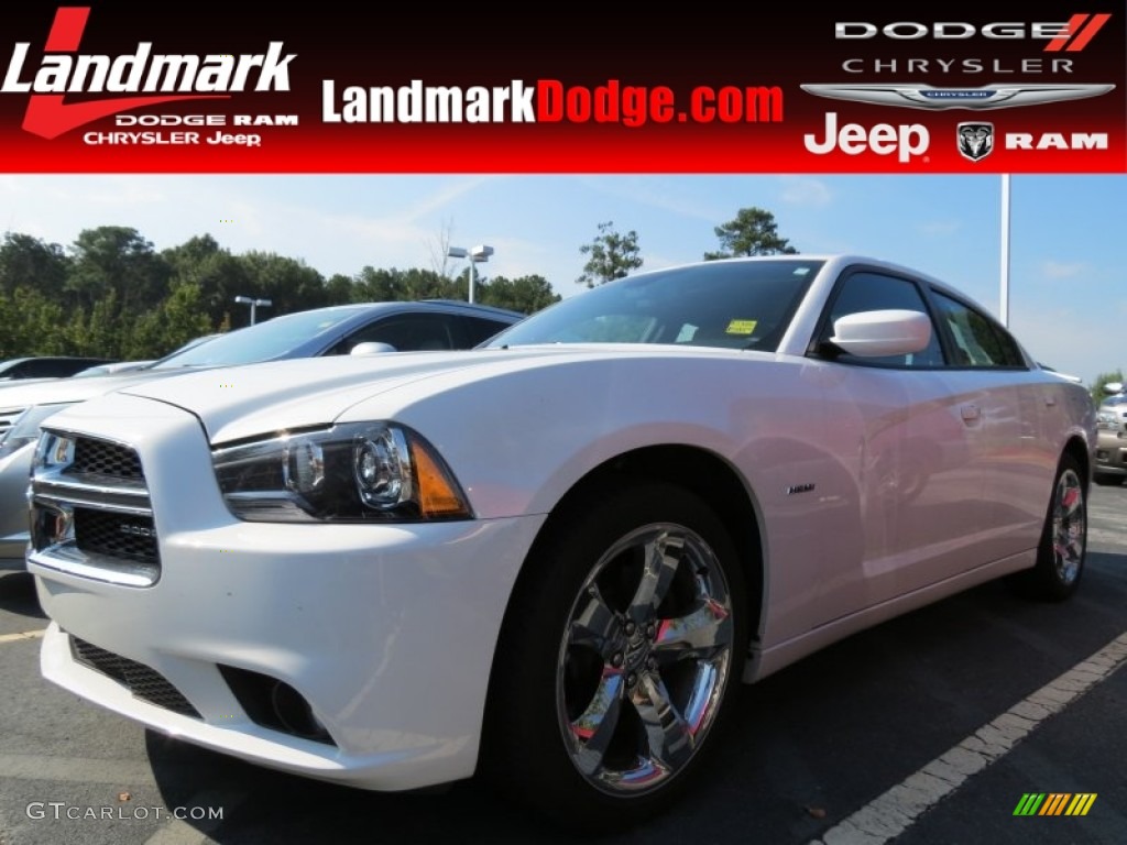 2011 Charger R/T Max - Bright White / Black photo #1