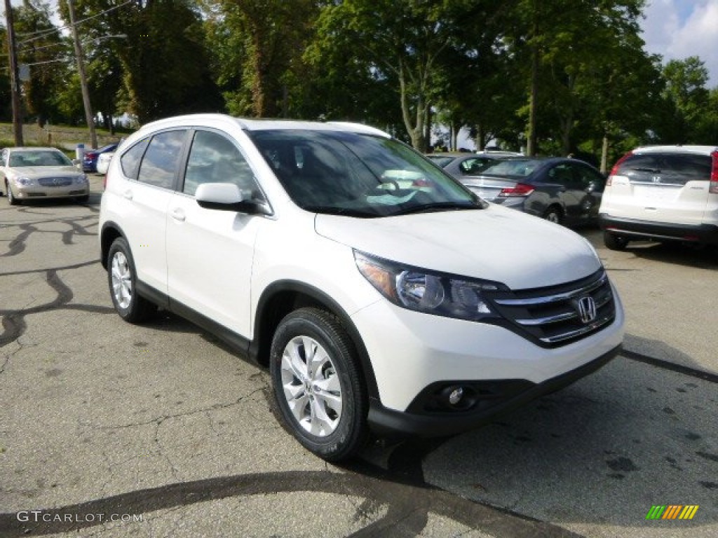 White Diamond Pearl Honda CR-V