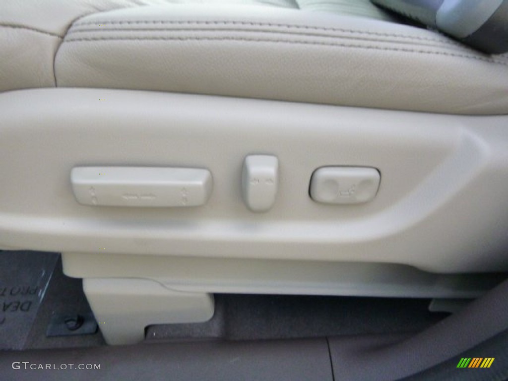 2014 CR-V EX-L AWD - White Diamond Pearl / Beige photo #15