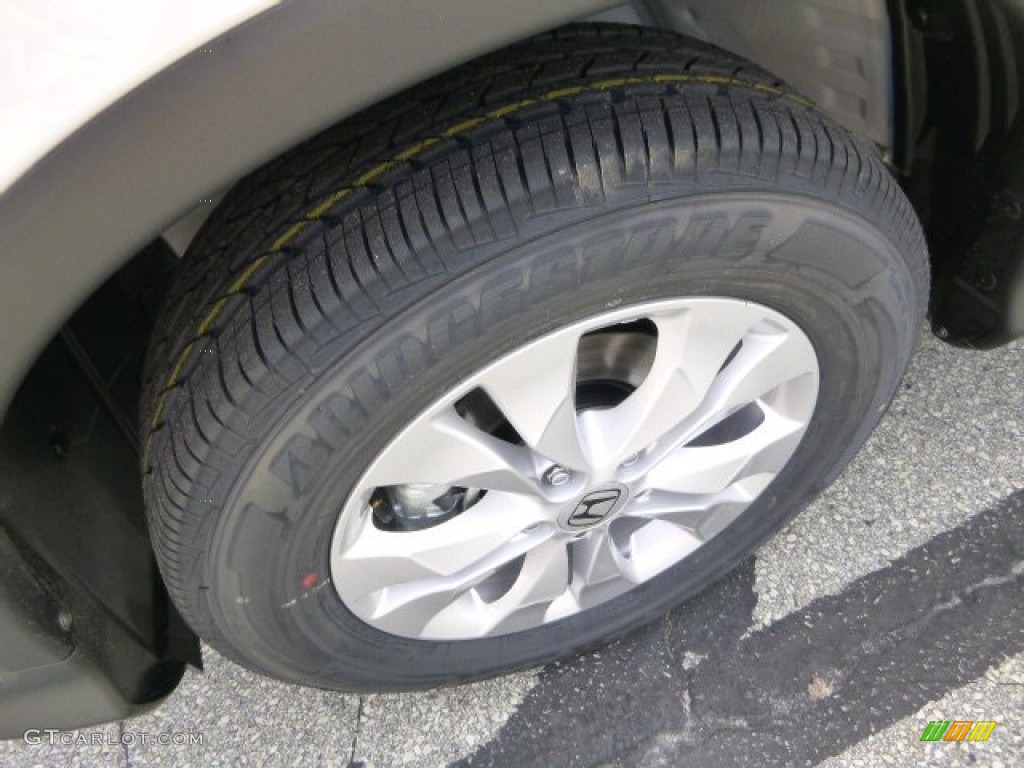 2014 CR-V EX-L AWD - White Diamond Pearl / Beige photo #9