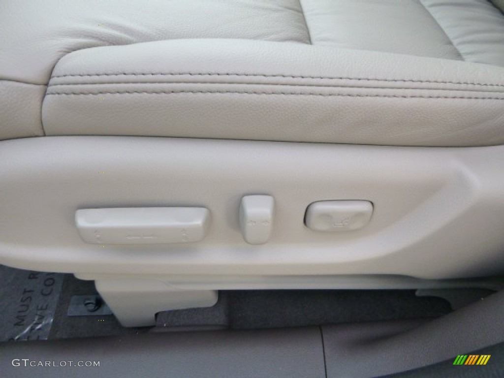 2014 CR-V EX-L AWD - White Diamond Pearl / Beige photo #16