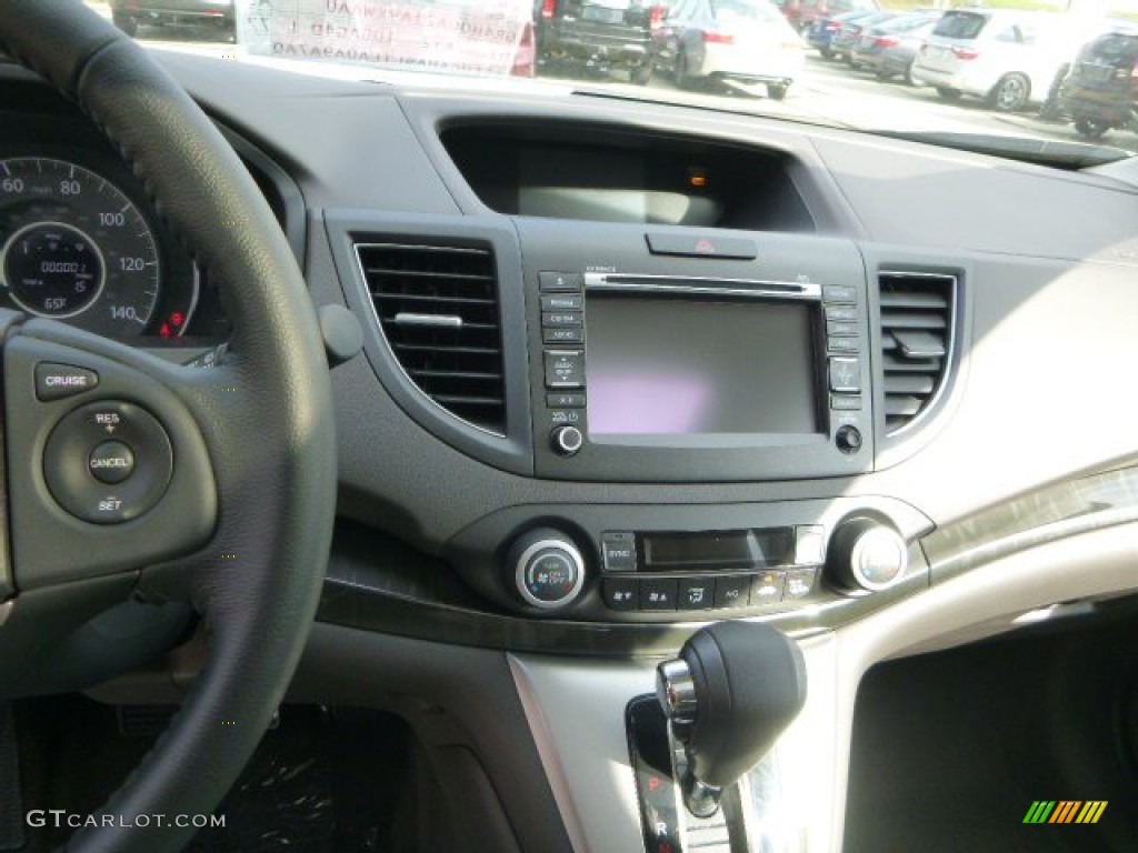 2014 CR-V EX-L AWD - White Diamond Pearl / Beige photo #18