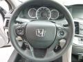 Gray 2014 Honda Accord LX Sedan Steering Wheel
