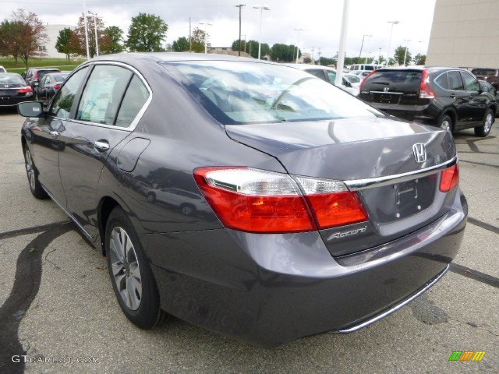 2014 Accord LX Sedan - Modern Steel Metallic / Gray photo #5