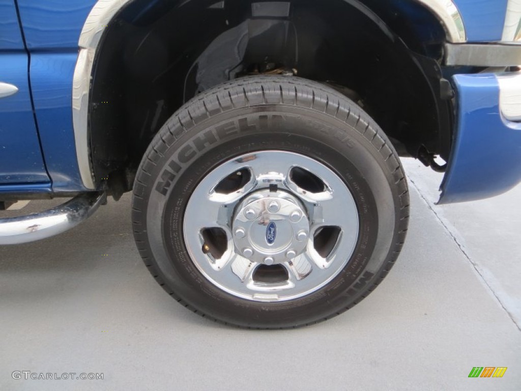 2004 Sierra 2500HD SLT Crew Cab - Marine Blue Metallic / Dark Pewter photo #14