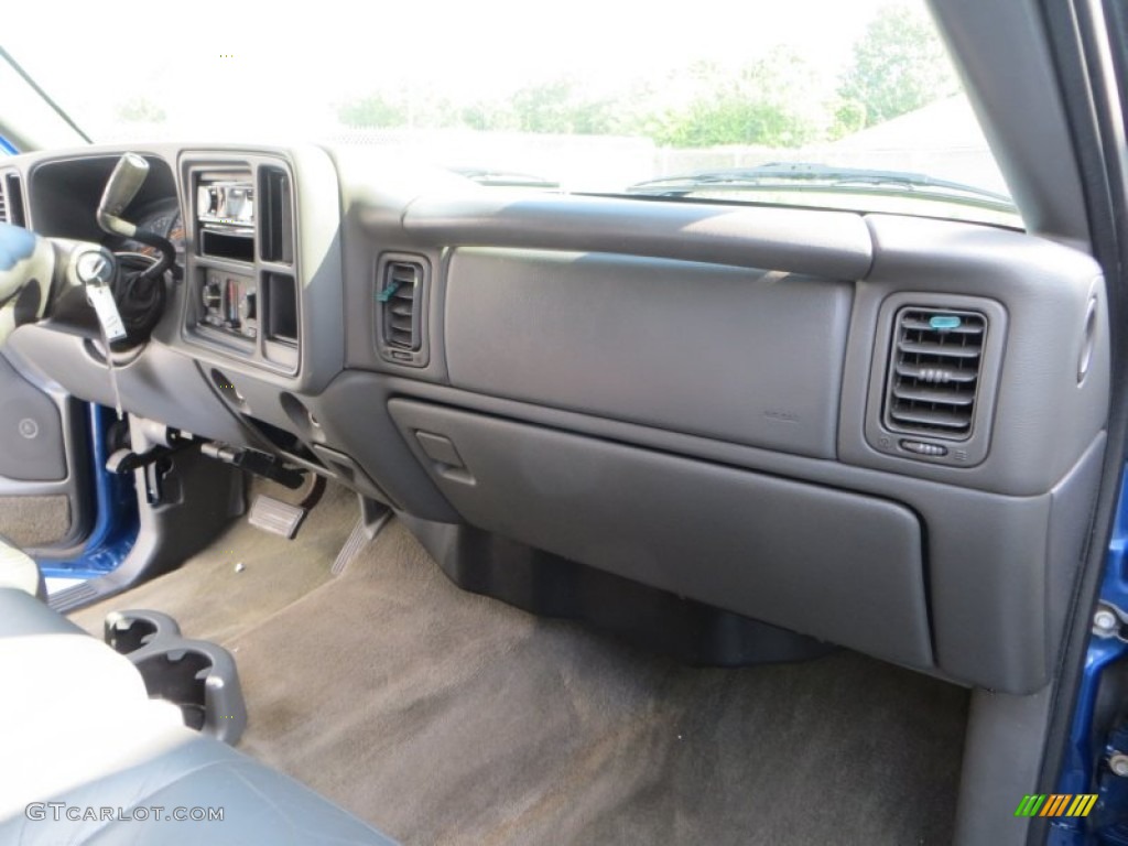 2004 Sierra 2500HD SLT Crew Cab - Marine Blue Metallic / Dark Pewter photo #23