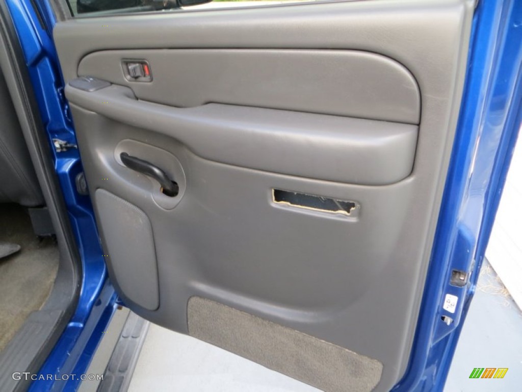 2004 Sierra 2500HD SLT Crew Cab - Marine Blue Metallic / Dark Pewter photo #25