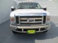 2008 Oxford White Ford F350 Super Duty King Ranch Crew Cab 4x4 Dually  photo #9