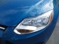 2014 Blue Candy Ford Focus SE Hatchback  photo #9