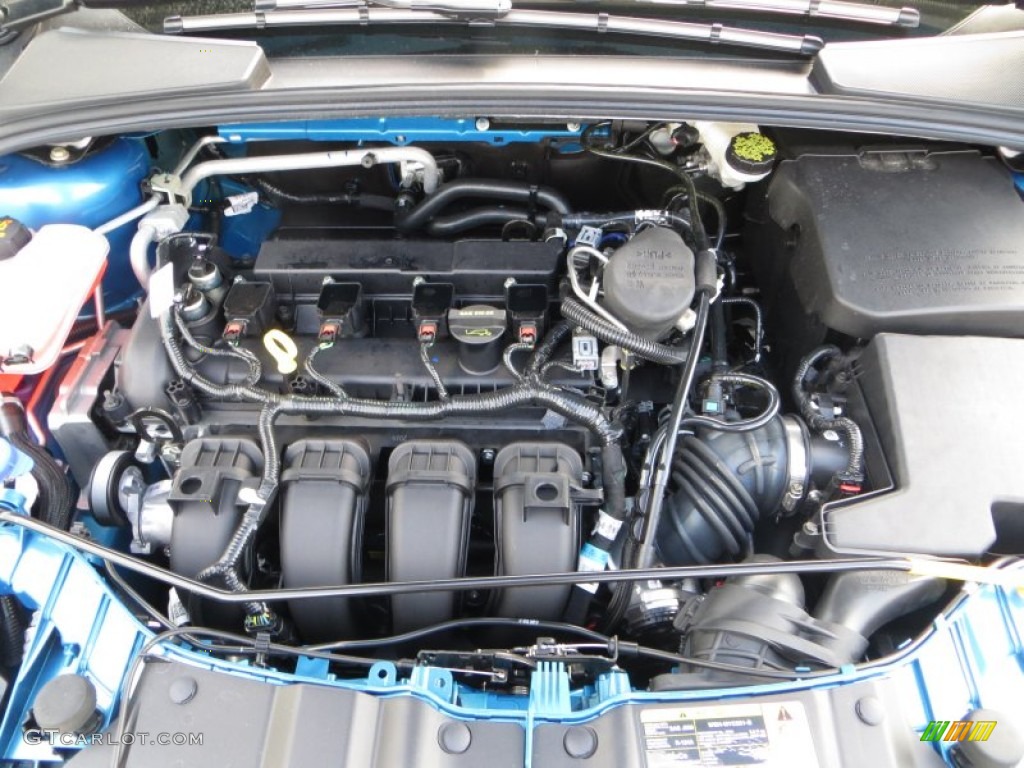 2014 Ford Focus SE Hatchback 2.0 Liter GDI DOHC 16-Valve Ti-VCT Flex-Fuel 4 Cylinder Engine Photo #85348715