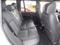 2010 Land Rover Range Rover Jet Black/Ivory White Interior Rear Seat Photo