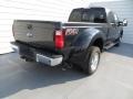 2014 Tuxedo Black Metallic Ford F350 Super Duty Lariat Crew Cab 4x4 Dually  photo #4