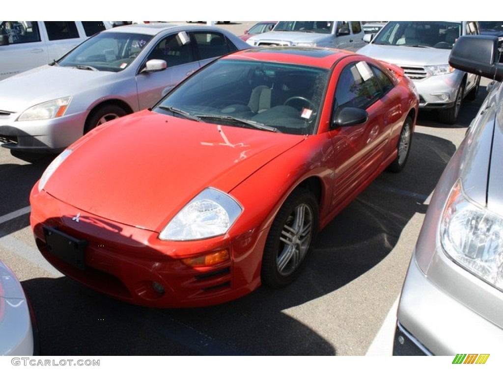 2003 Eclipse GT Coupe - Saronno Red / Midnight photo #4