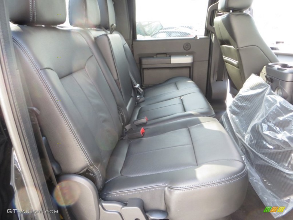 2014 Ford F350 Super Duty Lariat Crew Cab 4x4 Dually Rear Seat Photos