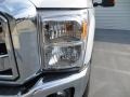 2014 Oxford White Ford F350 Super Duty Lariat Crew Cab 4x4  photo #9