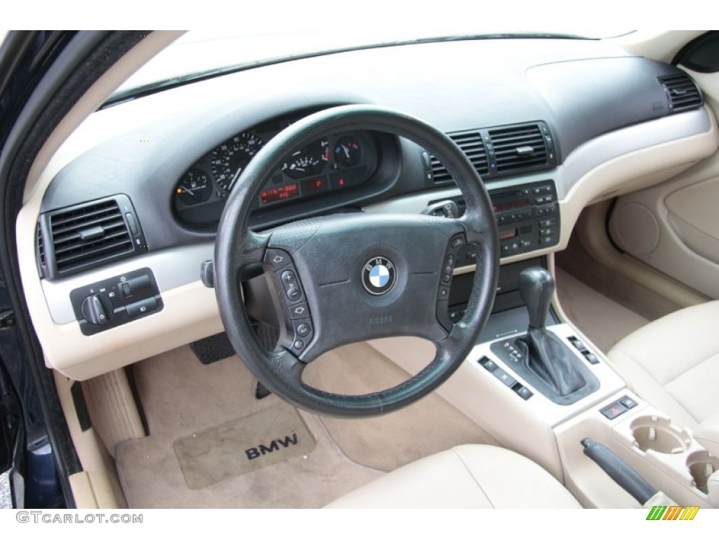 2003 3 Series 325xi Sedan - Orient Blue Metallic / Sand photo #5
