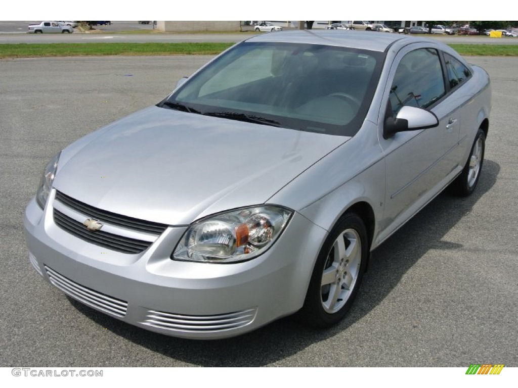 Silver Ice Metallic 2009 Chevrolet Cobalt LT Coupe Exterior Photo #85350311