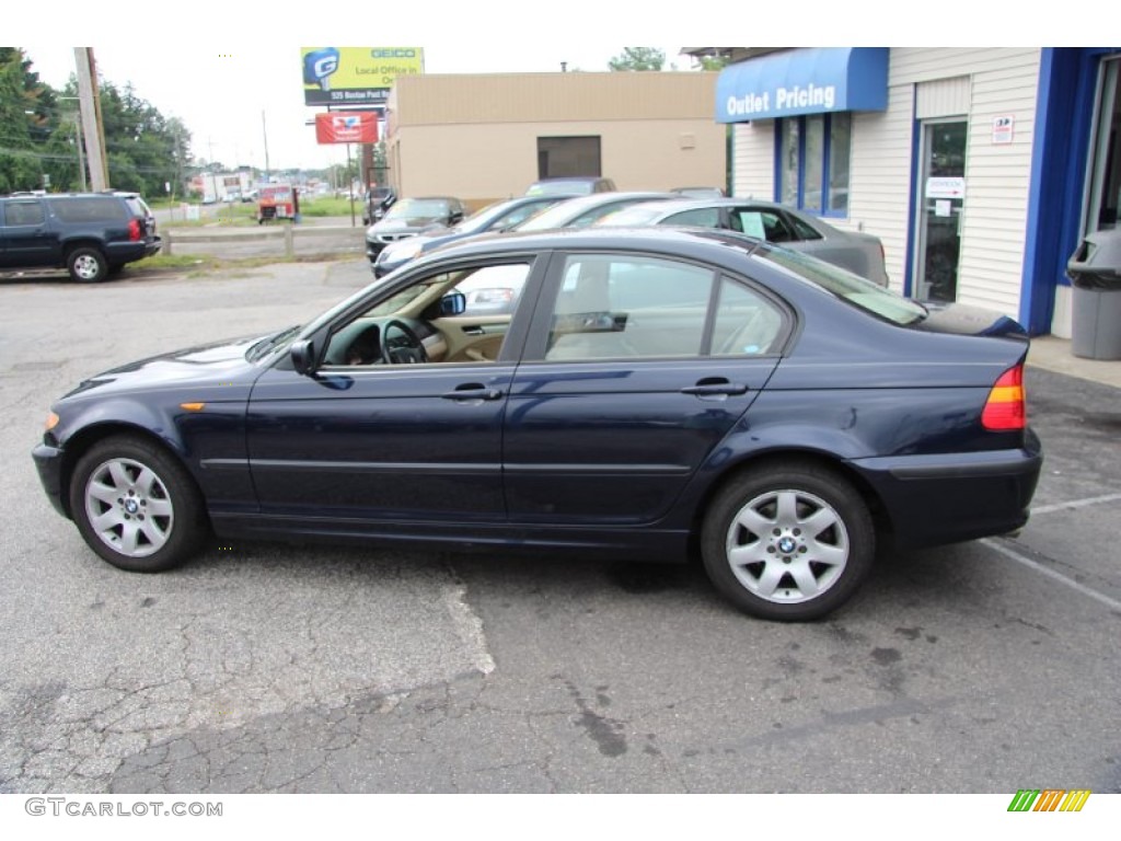 2003 3 Series 325xi Sedan - Orient Blue Metallic / Sand photo #11