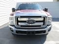 Ruby Red Metallic - F350 Super Duty Lariat Crew Cab 4x4 Dually Photo No. 8