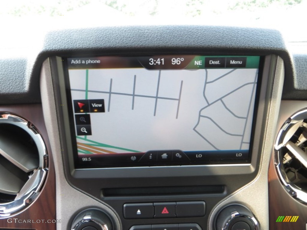 2014 Ford F350 Super Duty Lariat Crew Cab 4x4 Dually Navigation Photo #85350851