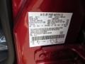 RR: Ruby Red Metallic 2014 Ford F350 Super Duty Lariat Crew Cab 4x4 Dually Color Code