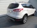 2013 White Platinum Metallic Tri-Coat Ford Escape SEL 2.0L EcoBoost  photo #4