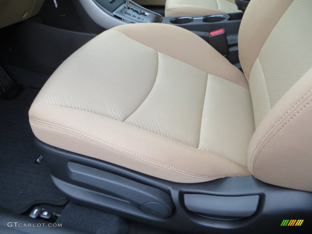 2013 Elantra GLS - Black / Beige photo #21