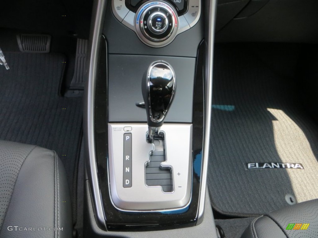 2013 Elantra Limited - Black / Black photo #26