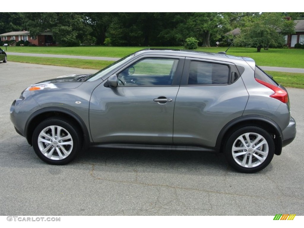Gun Metallic 2011 Nissan Juke SV AWD Exterior Photo #85352207
