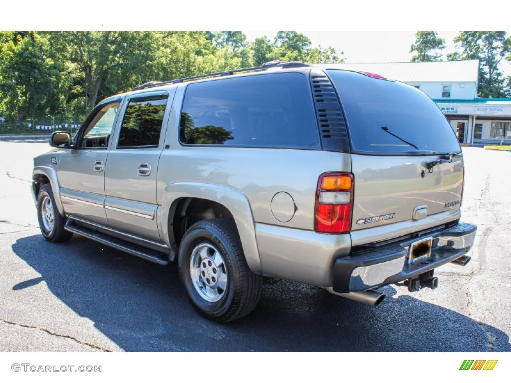 2003 Suburban 1500 LT 4x4 - Light Pewter Metallic / Gray/Dark Charcoal photo #4