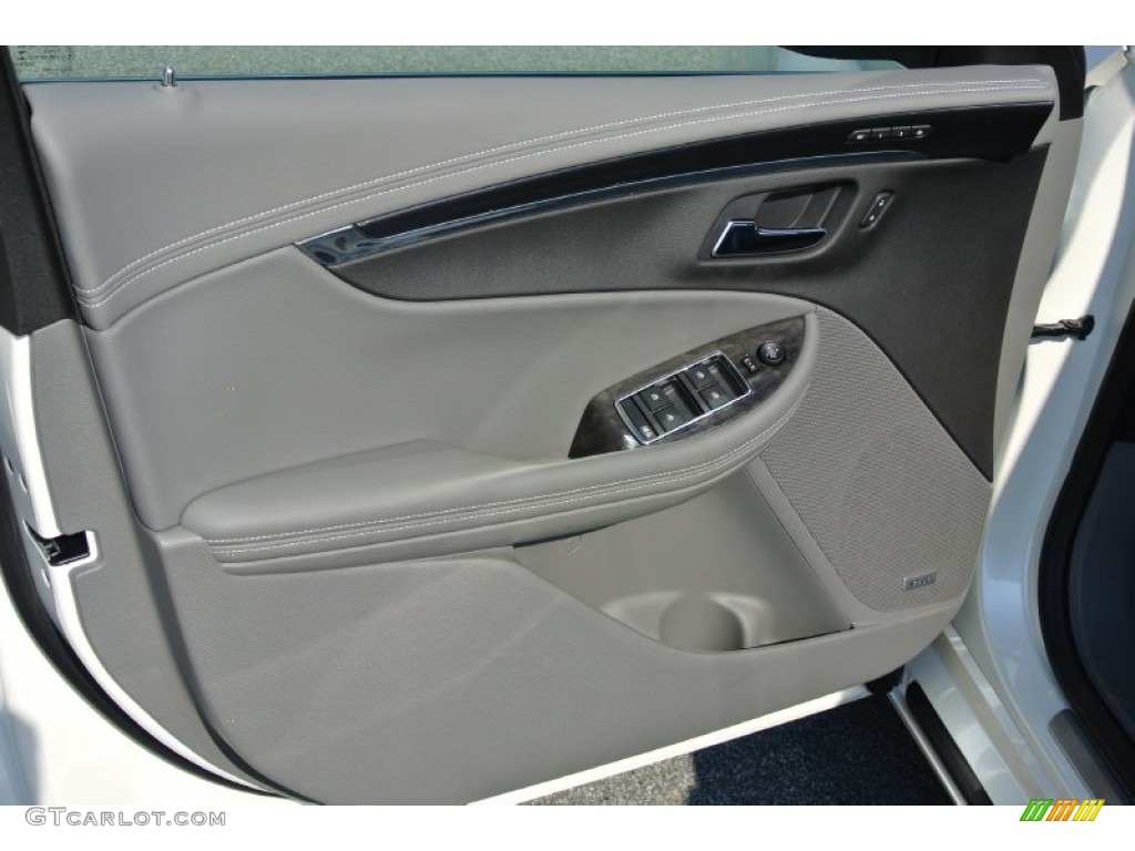 2014 Impala LTZ - Champagne Silver Metallic / Jet Black photo #9