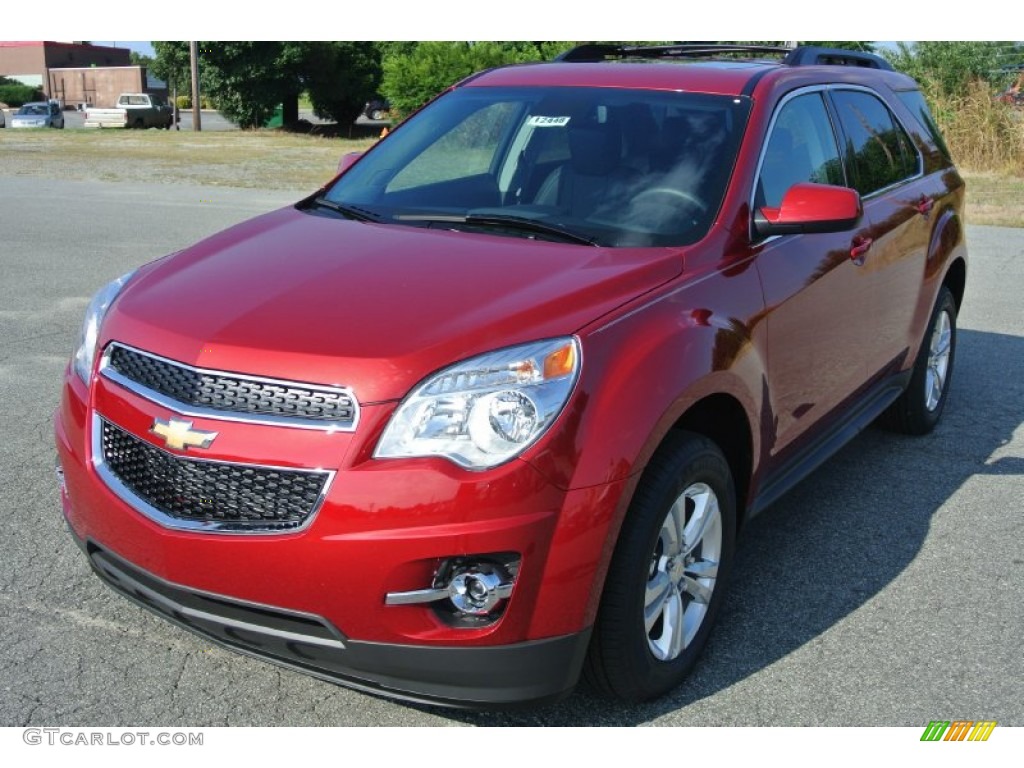 2013 Equinox LT - Crystal Red Tintcoat / Jet Black photo #2