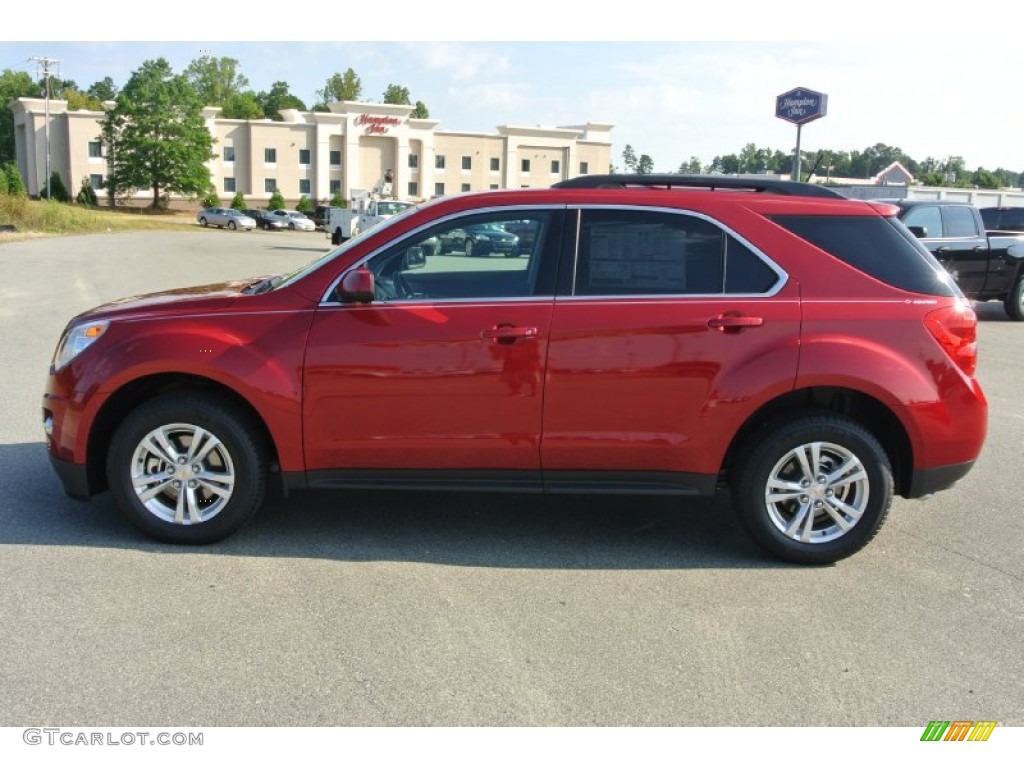 2013 Equinox LT - Crystal Red Tintcoat / Jet Black photo #3