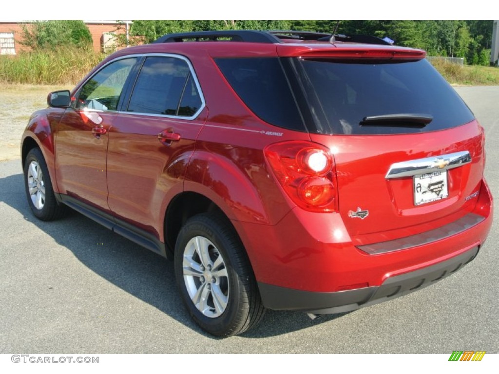 2013 Equinox LT - Crystal Red Tintcoat / Jet Black photo #4