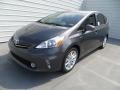 2013 Magnetic Gray Metallic Toyota Prius v Five Hybrid  photo #7