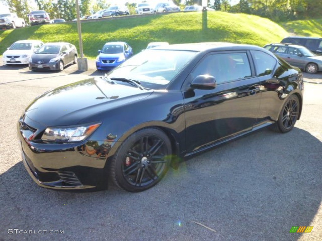 Black 2012 Scion tC Standard tC Model Exterior Photo #85356883