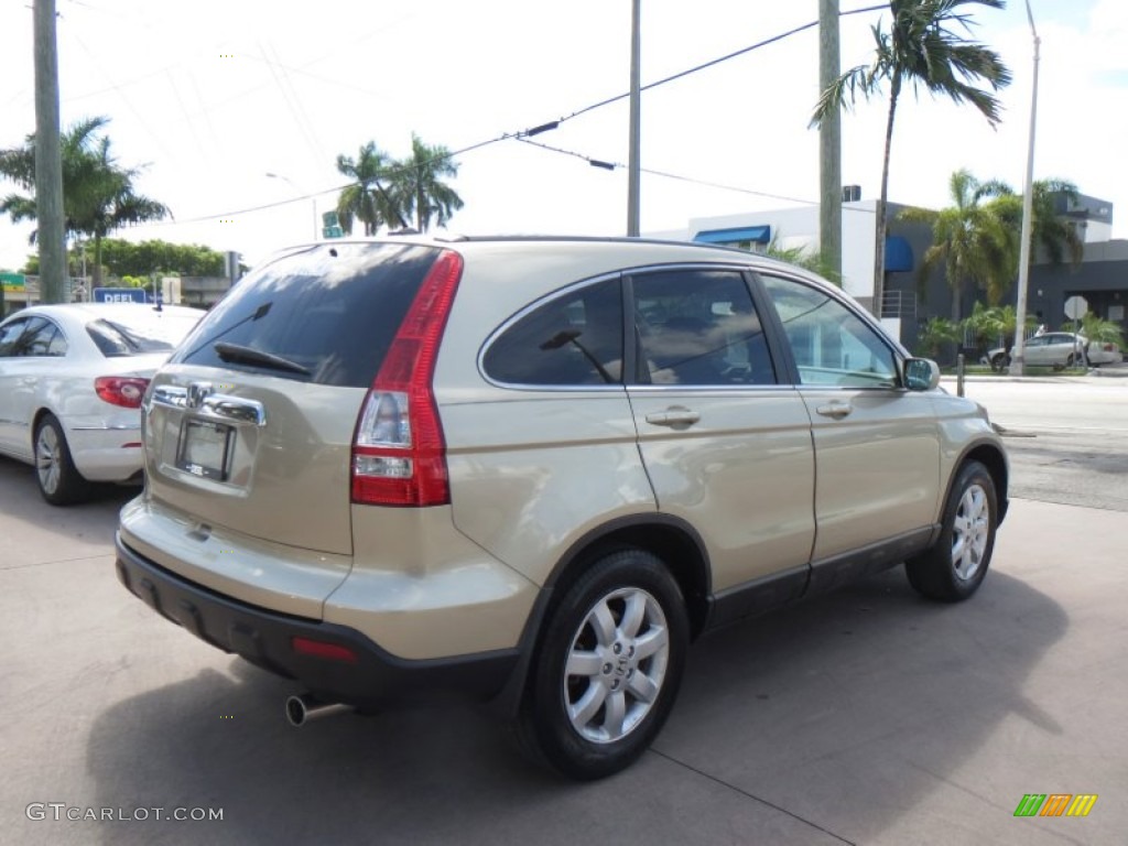 2009 CR-V EX-L - Borrego Beige Metallic / Ivory photo #5