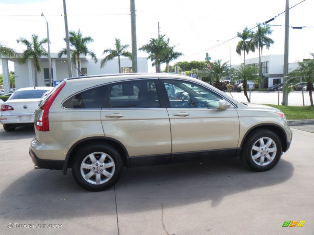 2009 CR-V EX-L - Borrego Beige Metallic / Ivory photo #6