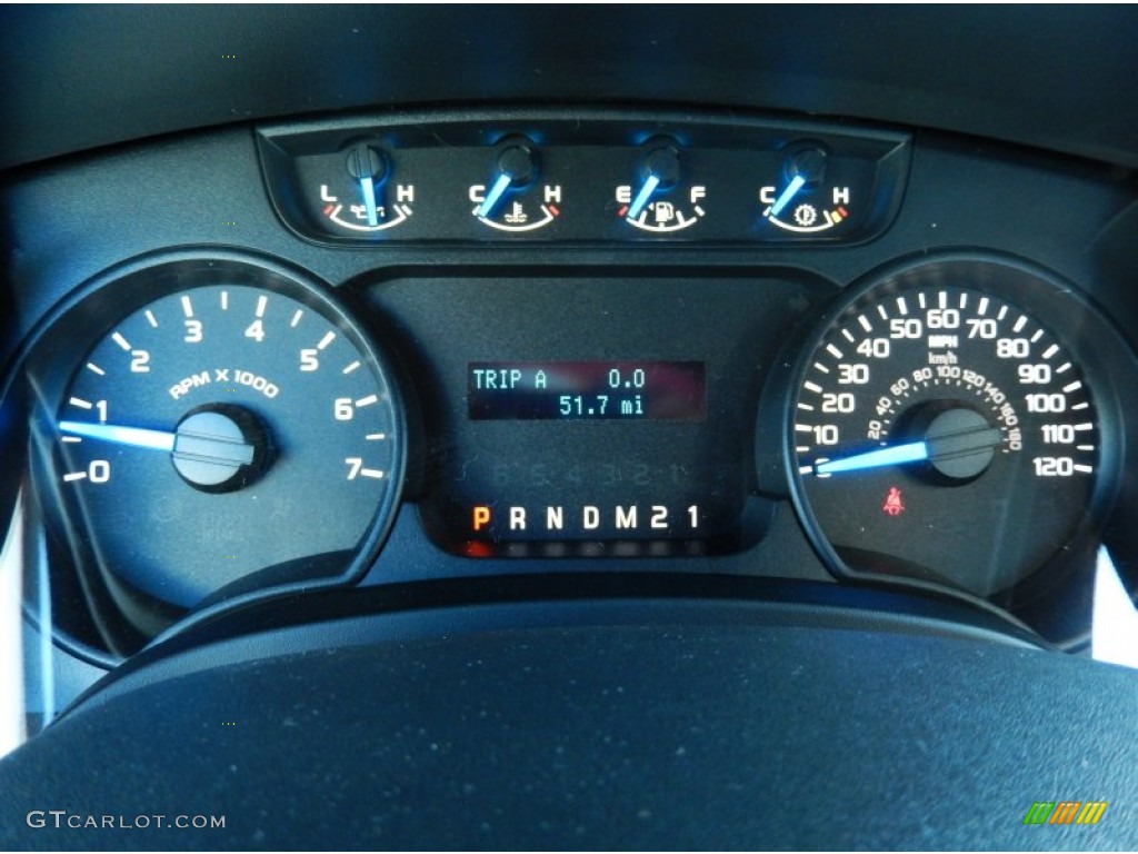 2013 Ford F150 STX Regular Cab 4x4 Gauges Photos