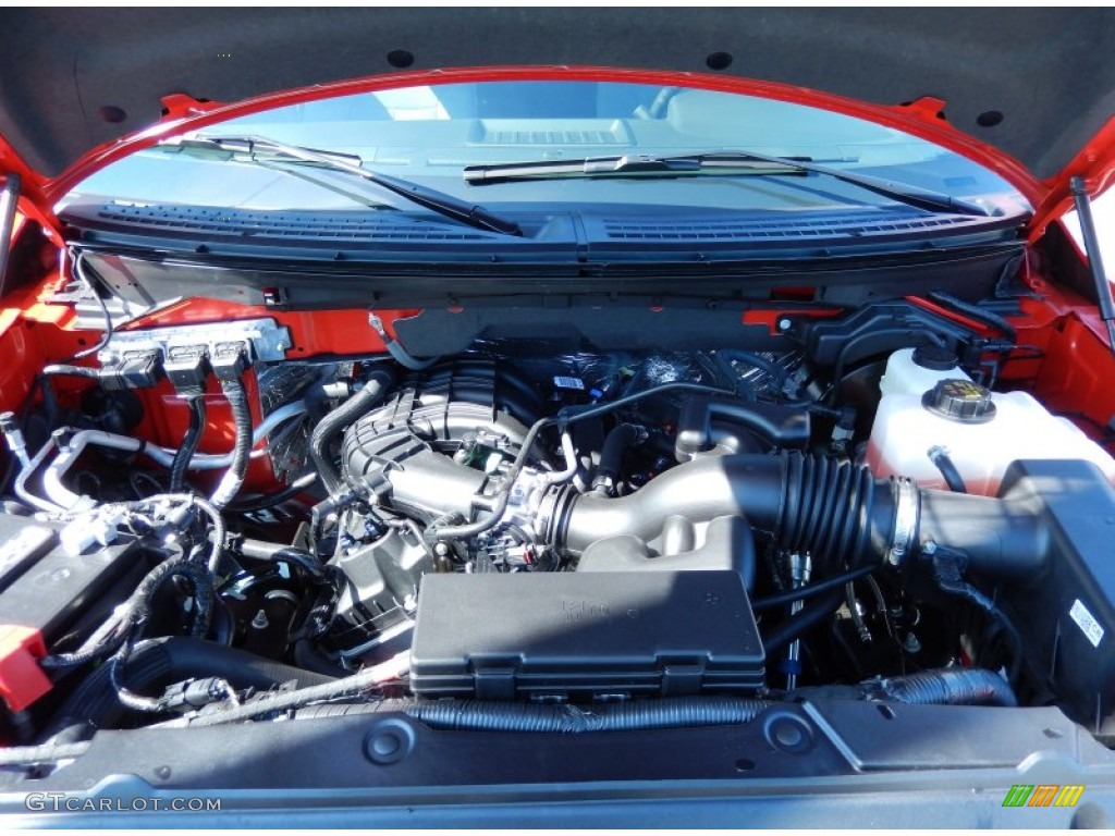 2013 Ford F150 STX Regular Cab 4x4 3.7 Liter Flex-Fuel DOHC 24-Valve Ti-VCT V6 Engine Photo #85357069