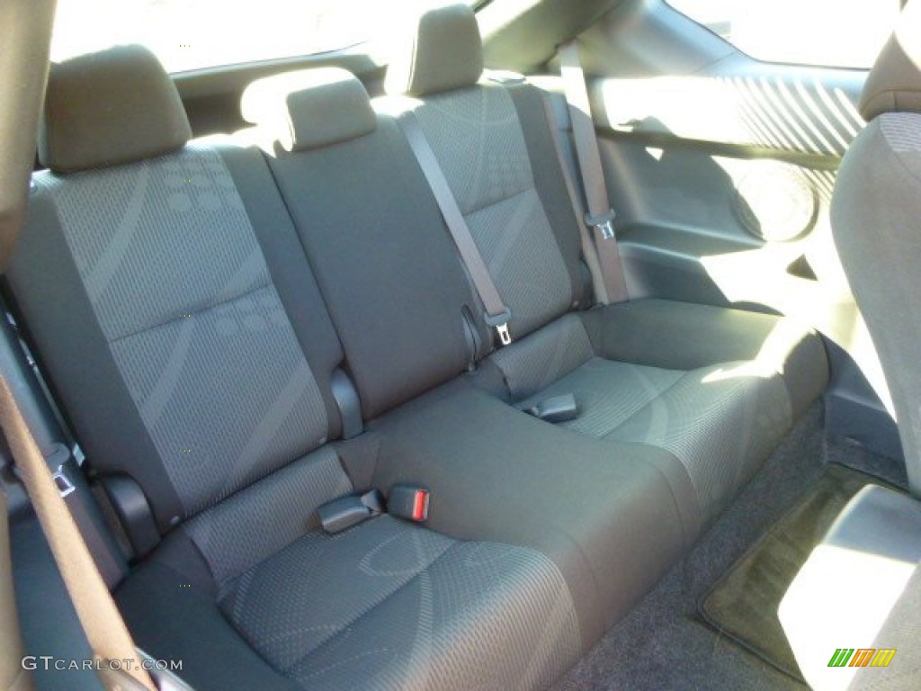 2012 Scion tC Standard tC Model Rear Seat Photos